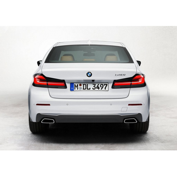 Bmw 540i Bagaj Krom Metal 3M 3D Yazı Logo - 7