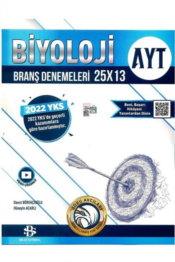 Bilgi Sarmal Ayt Biyoloji 25 X 13 Denemeleri