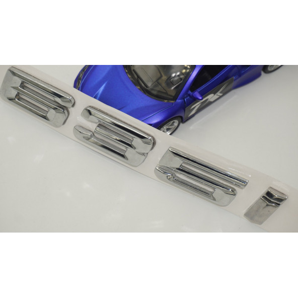 Bmw 635i Bagaj Krom Metal 3M 3D Yazı Logo - 5