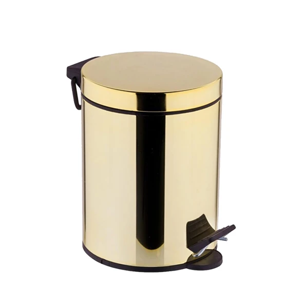 FKN Pedallı Altın Çöp Kovası ürün görseli