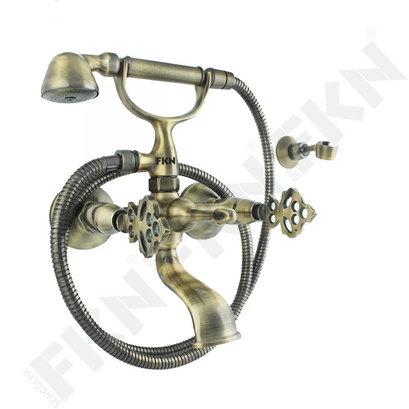 FKN Klasik Antik Banyo Duş Takımı - 3