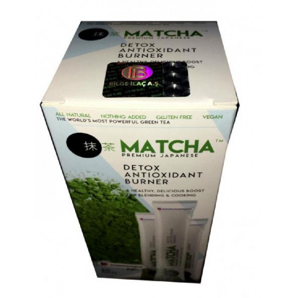 Original Bandrole Matcha Antioxidant Premium Detox Tea - 20 Pieces