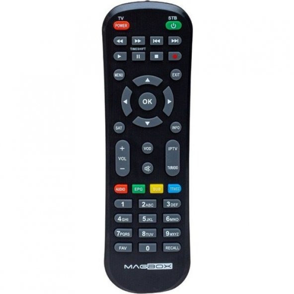 Magbox Orbit Hd Uydu Alıcı Kumandası ürün görseli