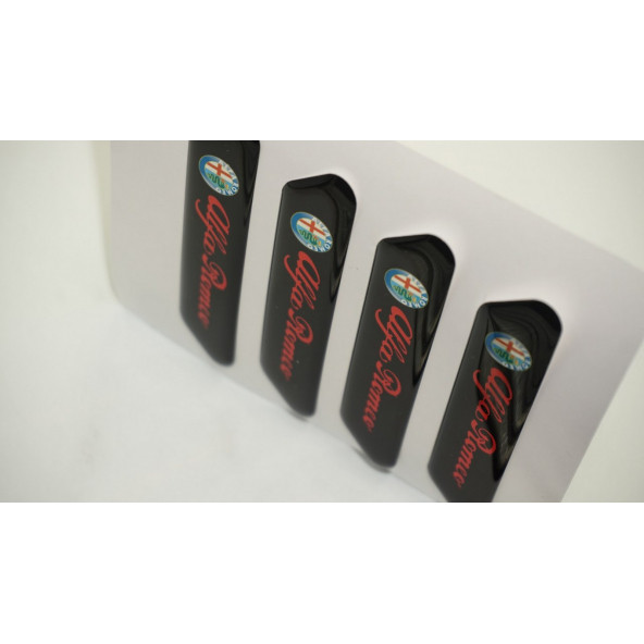 Alfa Romeo 145 146 147 Kapı Kenarı Koruma Metalize Damla Desen 3M Band - 5