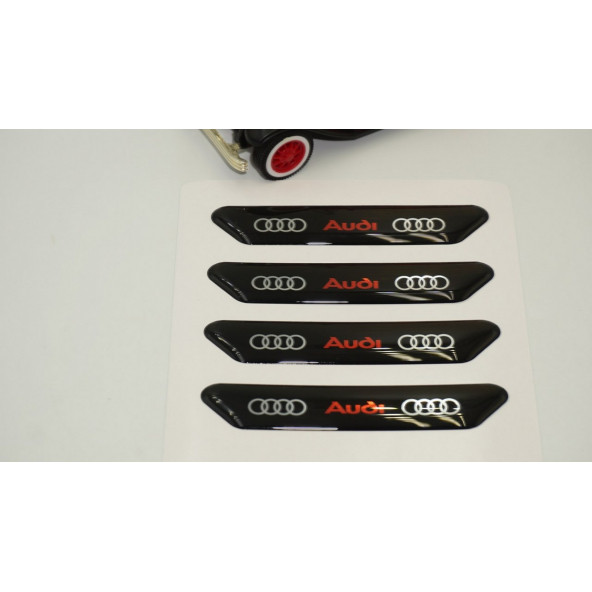 Audi A1 A2 A3 Kapı Kenarı Koruma Metalize Damla Desen 3M Band - Resim 3