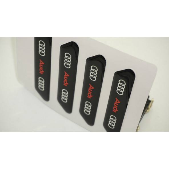 Audi A1 A2 A3 Kapı Kenarı Koruma Metalize Damla Desen 3M Band - Resim 6