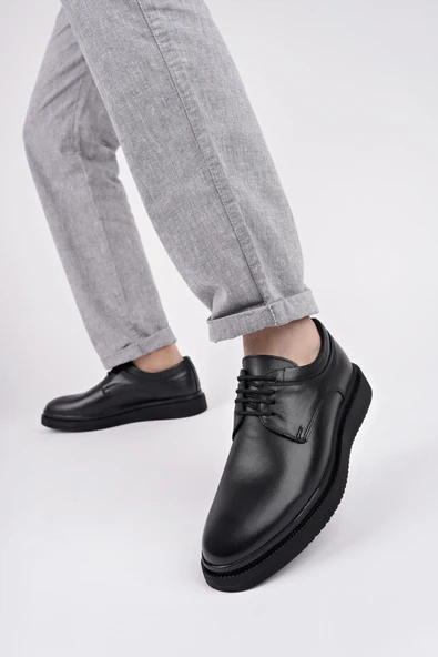 Muggo Marcel Garantili Erkek Günlük Klasik Hakiki Deri Casual Ayakkabı - 10