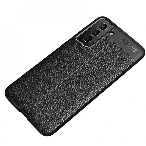 Galaxy S22 Plus Kılıf Zore Niss Deri Desenli Silikon Kılıf - 9