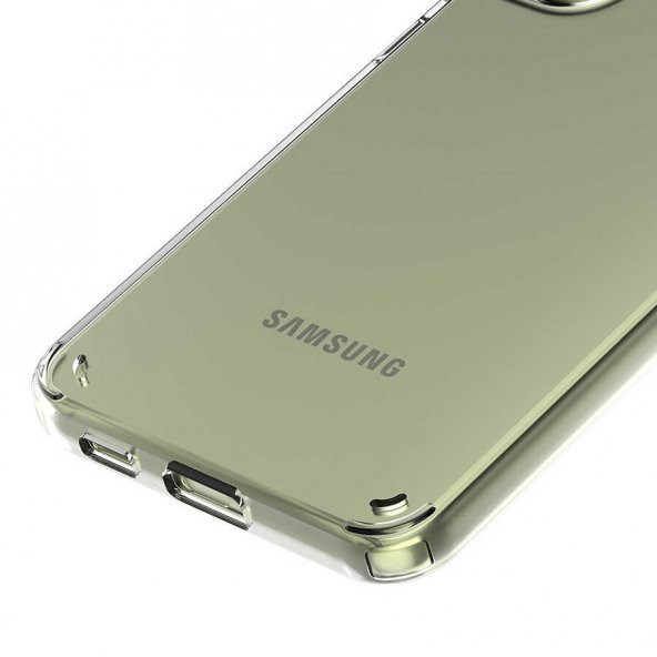 Galaxy S22 Plus Kılıf Zore Coss Şeffaf Sert Silikon Kılıf - 8