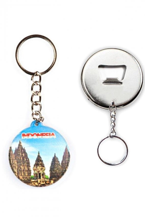 Endonezya Temalı Anahtarlık Kapak Açacak - Resim 2