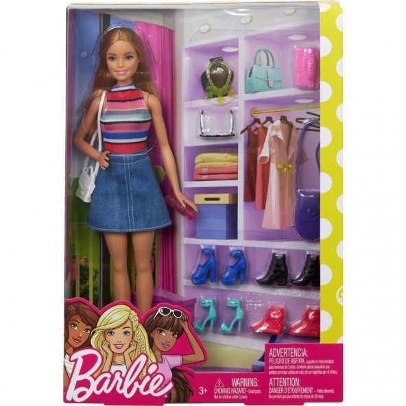 Barbie Bebek ve Muhteşem Aksesuarları - Bebek ve Aksesuarları  FVJ42 - 5