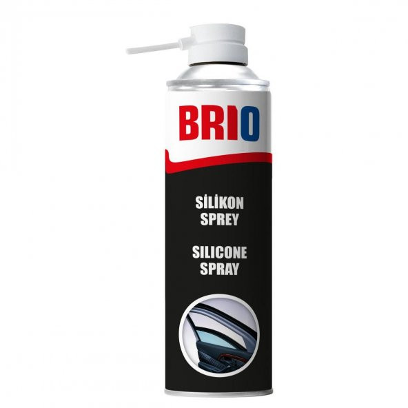 Brio Silikon Sprey Silikon Yağlayıcı, Ses Giderici 500 Ml