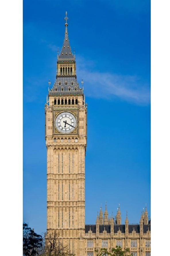 İkili Anahtarlık Big Ben Deri Püsküllü - Resim 4