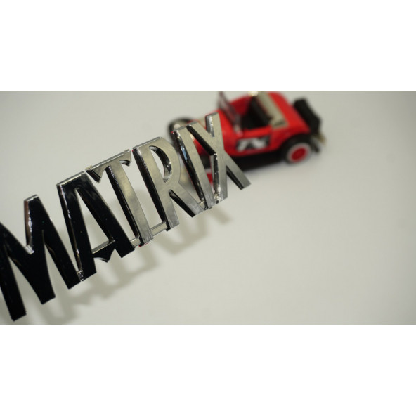 DK Tuning Hyundai Matrix Krom ABS Bagaj Yazı Logo Amblem ürün görseli 1