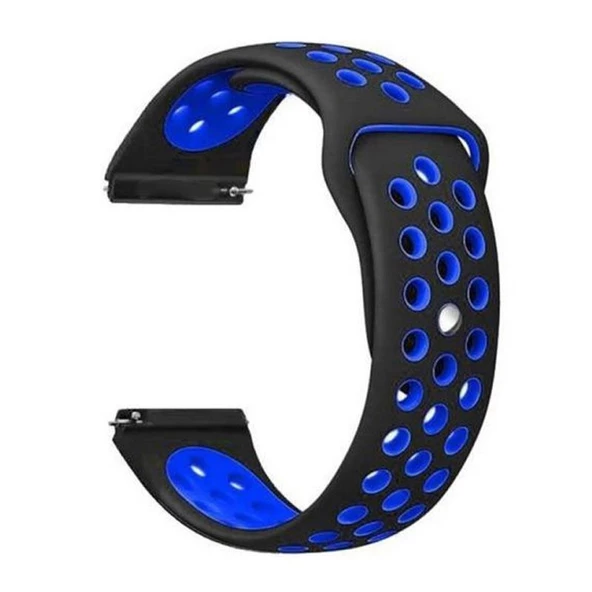 Gpack Honor MagicWatch 2 Sport Kordon Delikli Çift Renk Silikon - 8