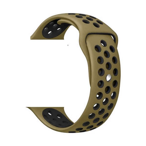 Gpack Honor MagicWatch 2 Sport Kordon Delikli Çift Renk Silikon - 7