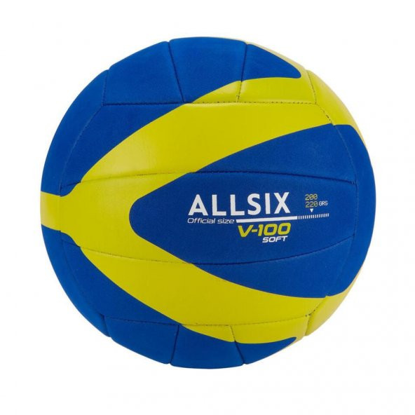 Soft Sarı-Lacivert Voleybol Topu 200-220gr YENİ SERİ