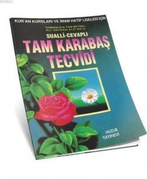 Sualli Cevaplı Tam Karabaş Tecvidi (Fihristsiz)