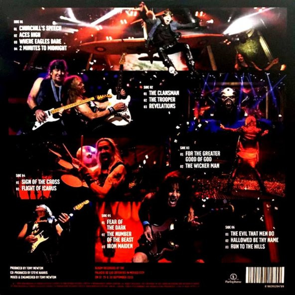 IRON MAIDEN - NIGHTS OF THE DEAD (3 LP) - 2