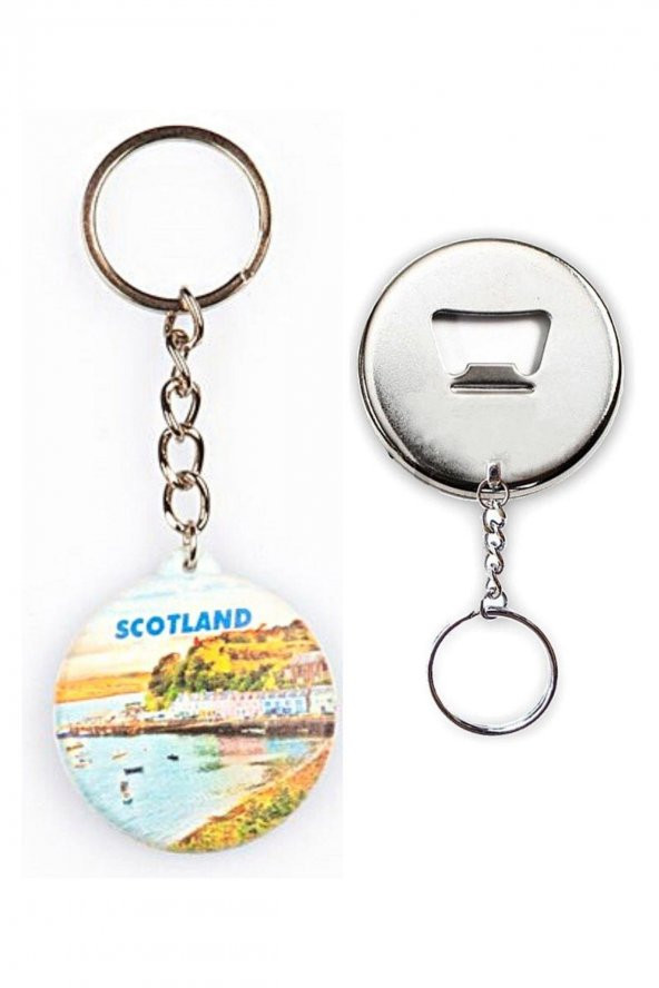 İskoçya Temalı Anahtarlık Kapak Açacak - Resim 2