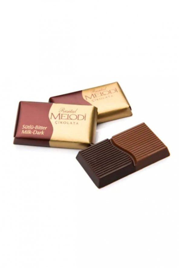 Melodi Çikolata Melodi Diva Resital Sütlü/bitter Çikolata 500 gr
