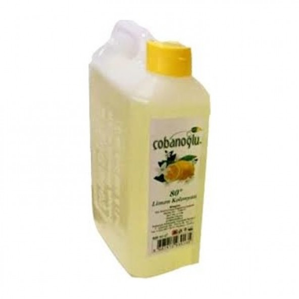 Çobanoğlu Kolonya Çobanoğlu 80 Derece Limon Kolonyası 900ml