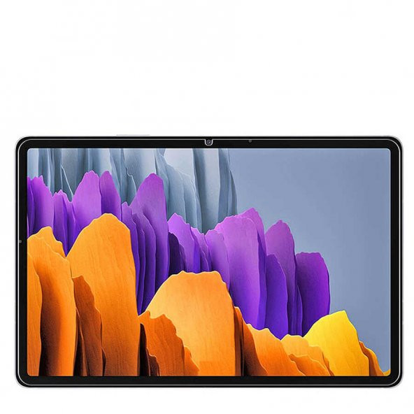 Samsung Galaxy Tab S7+Plus 12.4 inç T970-T975-T977 Tablet Temperli Cam Ekran Koruyucu