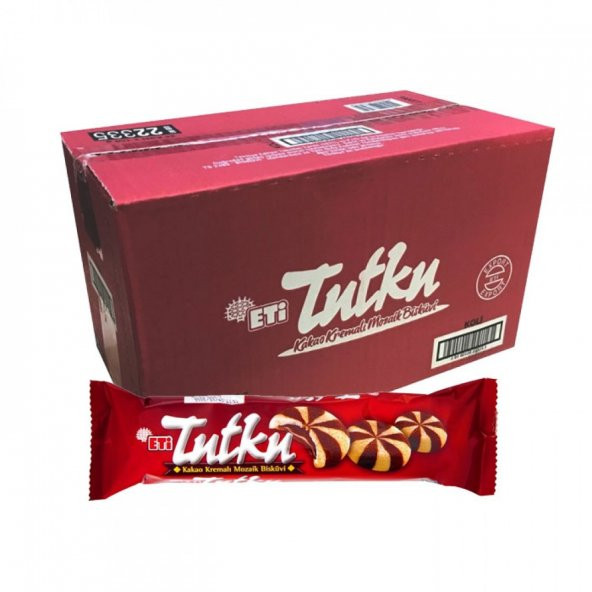 ETİ TUTKU BİSKÜVİ 100 GR 24 LÜ