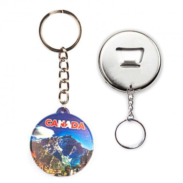 Kanada Temalı Anahtarlık Kapak Açacak ürün görseli