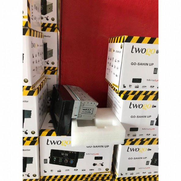 Fiat Linea Fiat Punto Özel Twogo Double Teyp 7 inç Arka kasası ince 2 Mirrorlink Kamera Hediye - 5