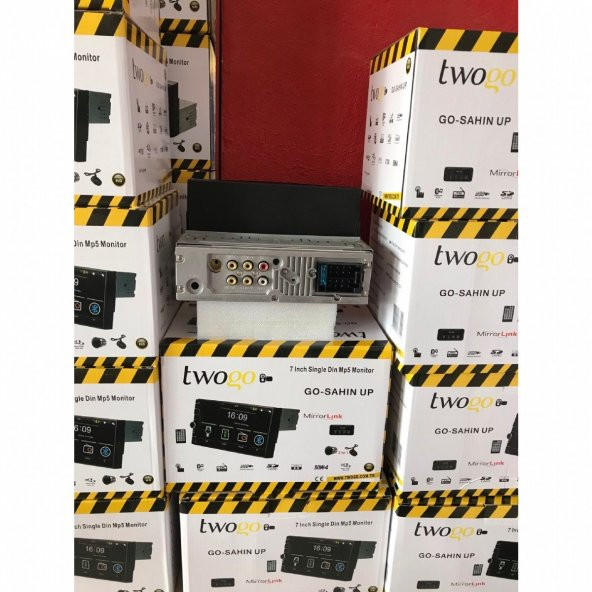 Fiat Linea Fiat Punto Özel Twogo Double Teyp 7 inç Arka kasası ince 2 Mirrorlink Kamera Hediye - 6