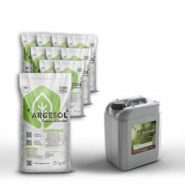 Argesol Tarım 250 Kg Solucan Gübresi & 5 Lt Humik Asit - 2