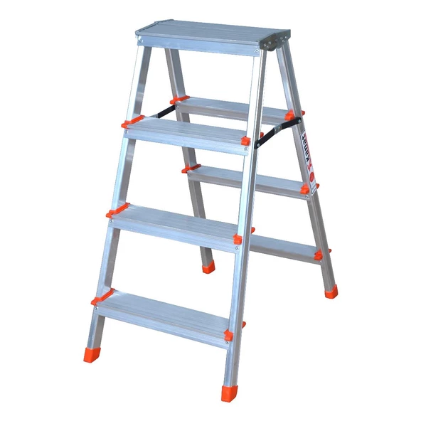 Kanat Alüminyum Çift Çıkışlı Katlanabilir Merdiven-KAM-112 - 4