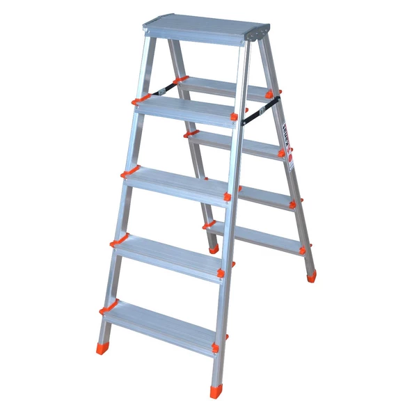 Kanat Alüminyum Çift Çıkışlı Katlanabilir Merdiven-KAM-112 - 5