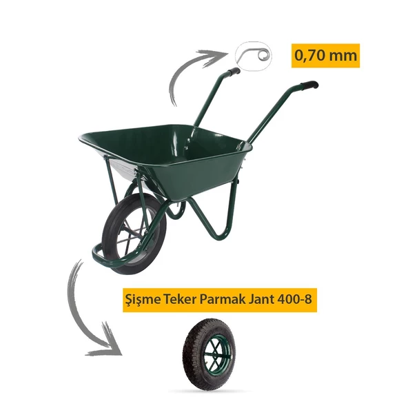 Adalı Afrika Demonte El Arabası 0.70 mm Sac - 3