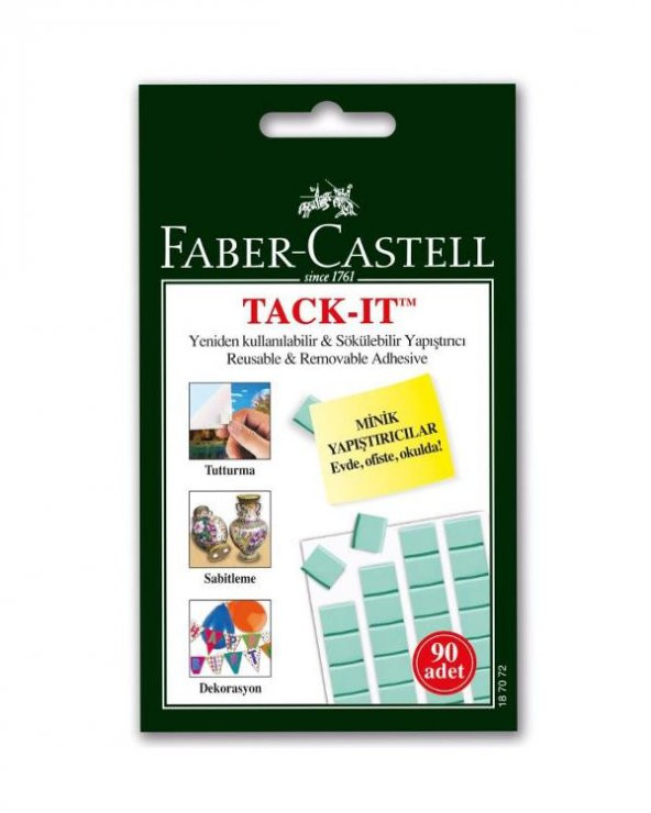 Faber Castell Tack-It 50 gr Yapıştırıcı 90 Adet
