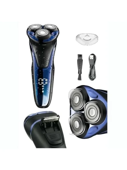 Su Geçirmez 3D Kesim Sistemi ile Şarjlı Tıraş Makinesi