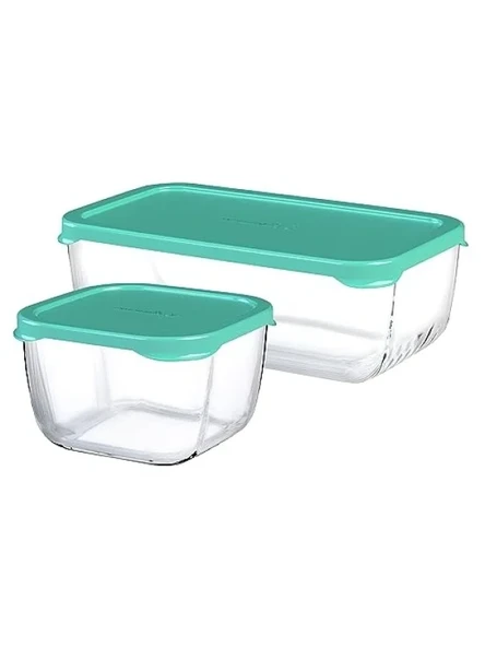 Hediye Kutulu Saklama Takımı, 1200 cc + 2x275 cc Kapasite