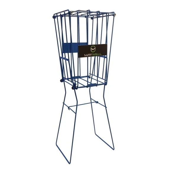 Maywell Deluxe 75 Mavi Tenis Topu Sepeti - 7