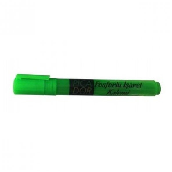 Picador Fosforlu Kalem Yeşil 421 (10 adet)