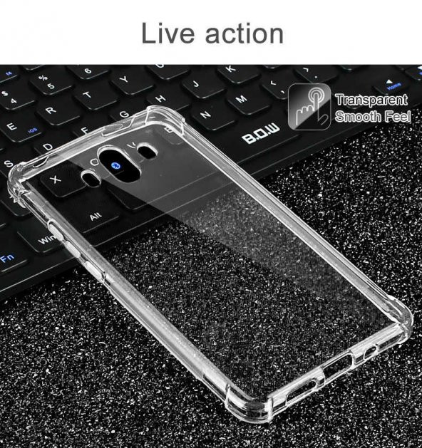 Huawei Mate 10 Pro Kılıf Zore Nitro Anti Shock Silikon - 6
