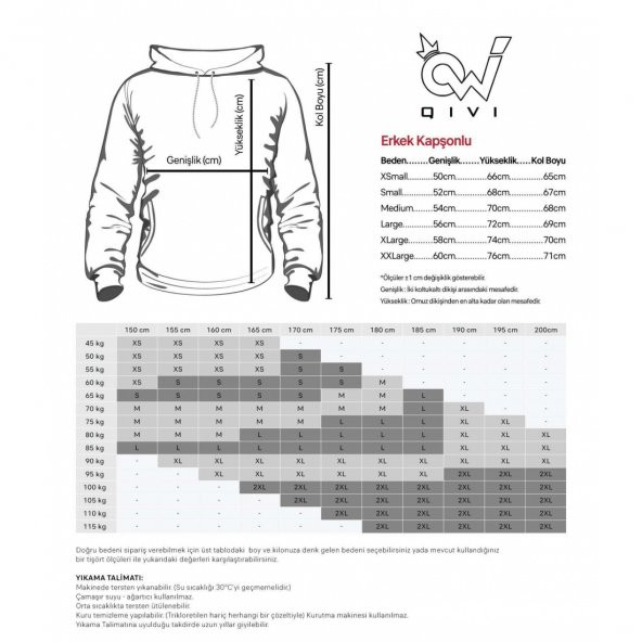 ßThe Outer Worlds Logo Baskılı Beyaz Erkek Örme Kapşonlu Sweatshirt Uzun kol