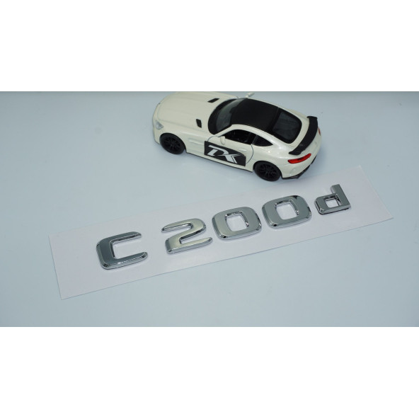 DK Tuning Benz C200d Bagaj Krom ABS 3M 3D Yazı Logo - 2