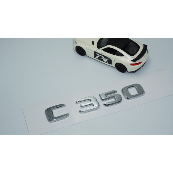 DK Tuning Benz C350 Bagaj Krom ABS 3M 3D Yazı Logo - Resim 2