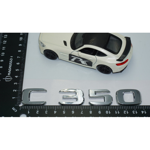 DK Tuning Benz C350 Bagaj Krom ABS 3M 3D Yazı Logo - Resim 4