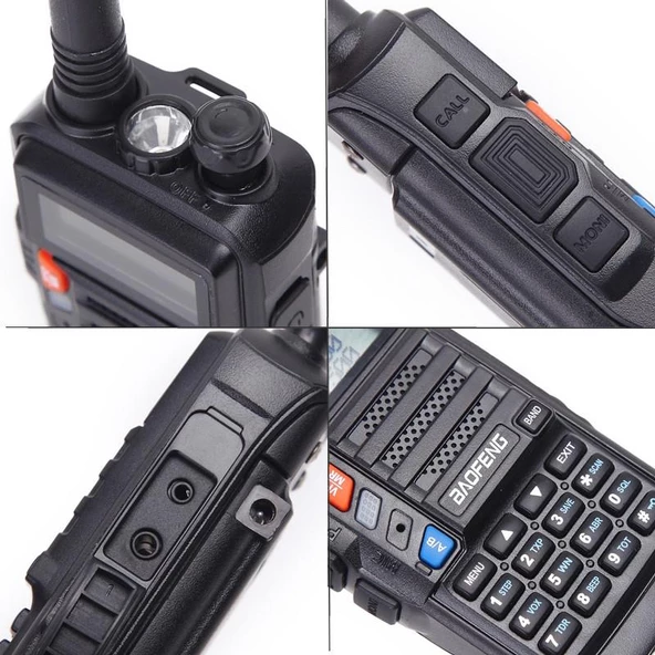 Valkyrie Baofeng UVS9 Plus 8W 2800mAh FM UHF/VHF El Telsiz - 2