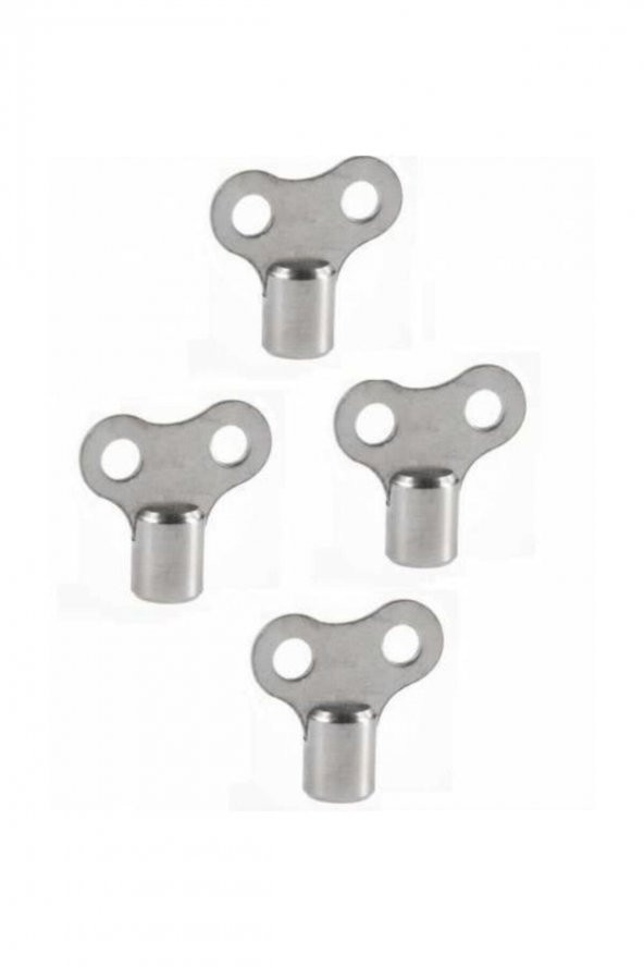 ŞİMAŞ HAVLUPAN PANEL RADYATÖR PETEK HAVLUPAN HAVA ALMA PURJÖR ANAHTARI METAL 4 ADET