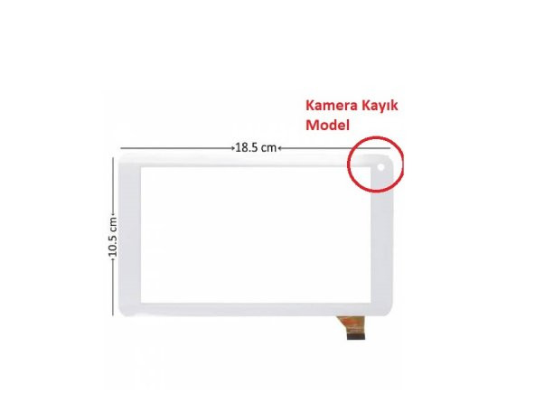 Casper T17M, T17-M uyumlu Beyaz Dokunmatik