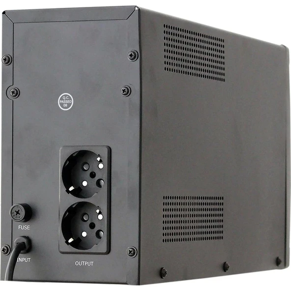 Dotvolt Ln 1500VA(900W)UPS,2x9AH,5/15 Dk. - Resim 2