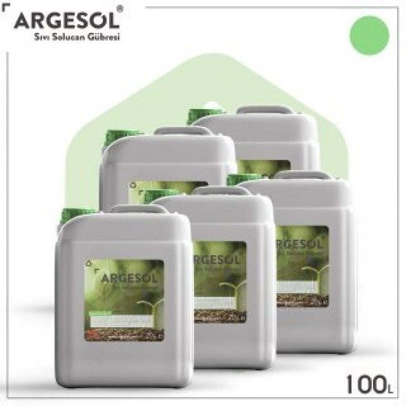Argesol Tarım 100 Doğal Sıvı Solucan Gübresi  100 L